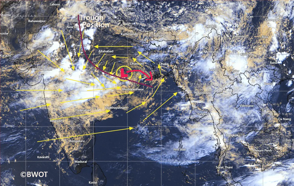 Read more about the article আপডেট ৩/ লঘুচাপ(৯৪বি) । তারিখ: 28 জুলাই 2023 । সময়: 12:40PM BST (+6 GMT)