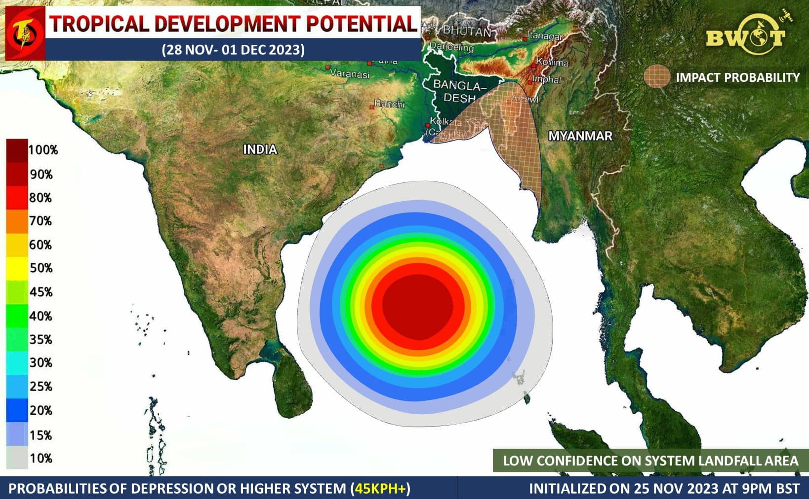 Read more about the article TROPICAL DEVELOPMENT POTENTIAL | PERIOD: 28 NOV- 01 DEC 2023