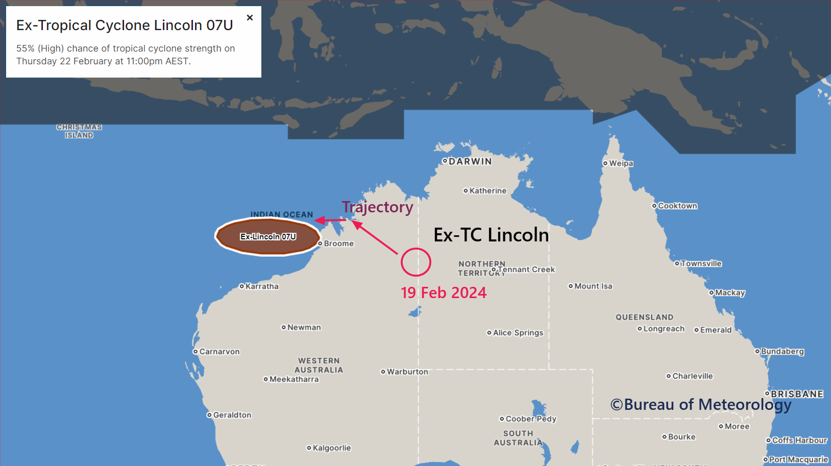 Cyclone Lincoln: May Re-intensify