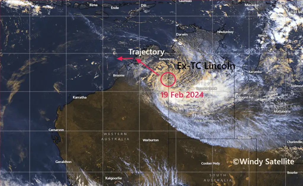 Cyclone Lincoln: May Re-intensify