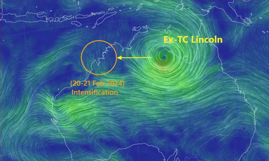 Ex-Tropical Cyclone Lincoln