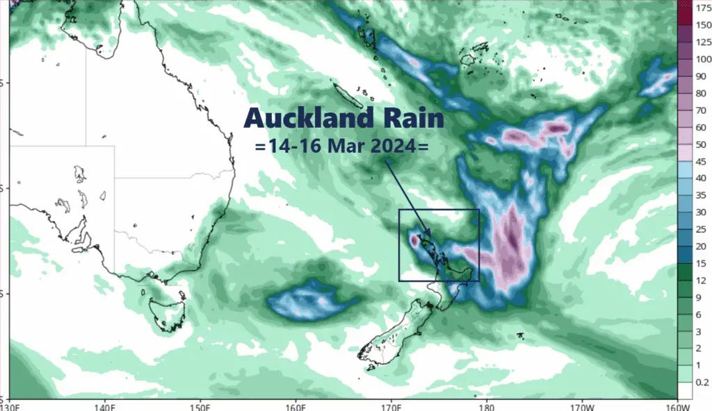 Heavy Rain May Have a Break But Return Next Week in Auckland 