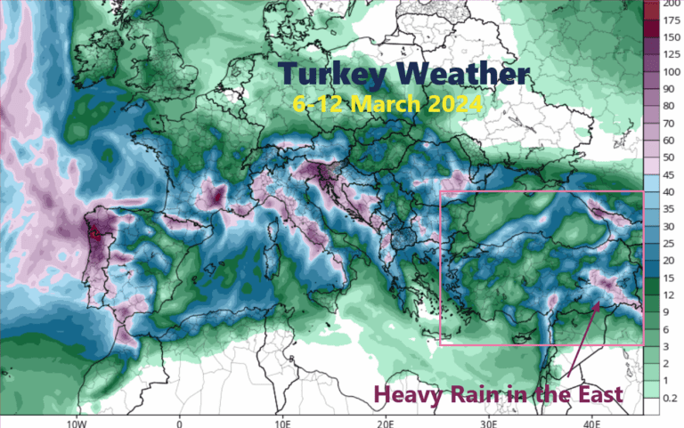 Read more about the article Turkey Weather: Heavy Rain and Snow to Effect Multiple Time in 7 Days