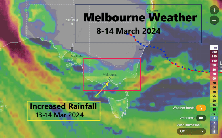 Read more about the article Melbourne Weather: Rain May Return to Melbourne, Australia by Middle of the Next Week