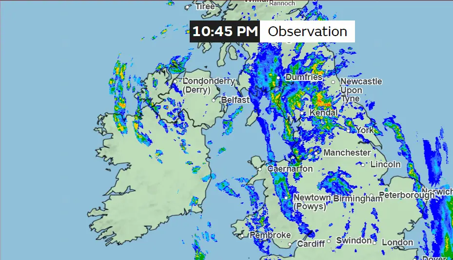 Dublin Weather observation