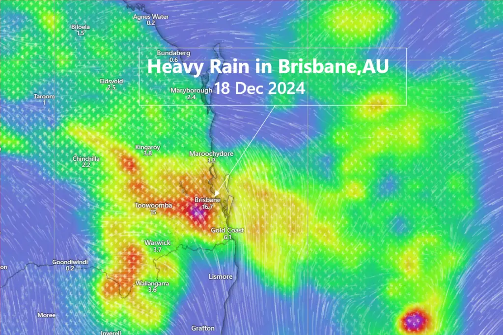 10-Day Weather Forecast of Brisbane