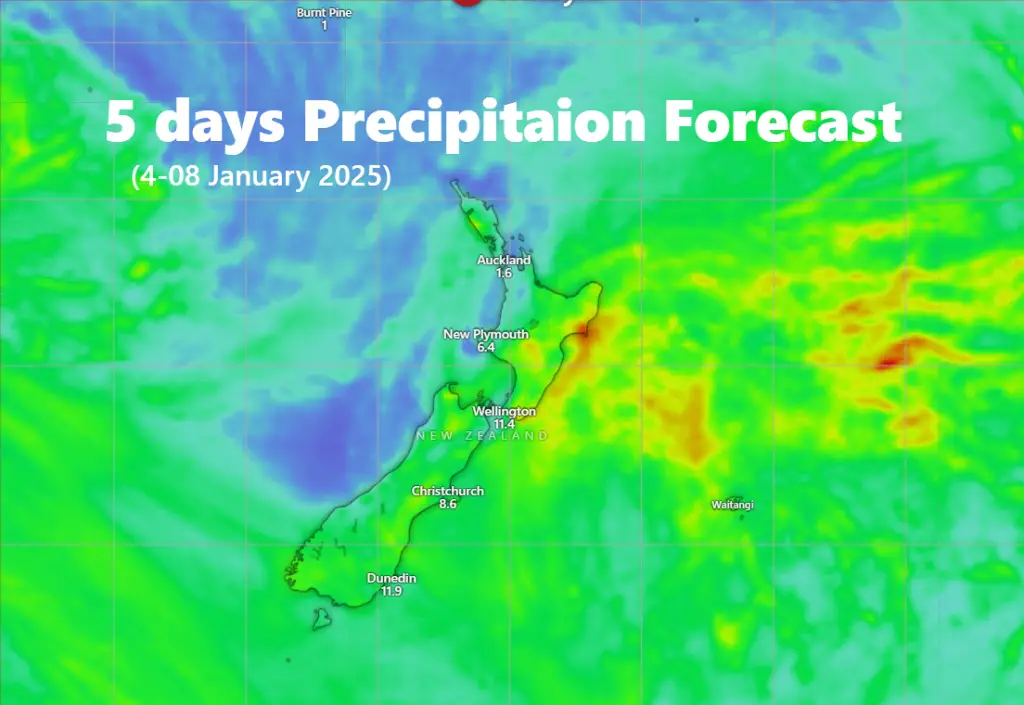 Auckland 7-Day Weather Forecast