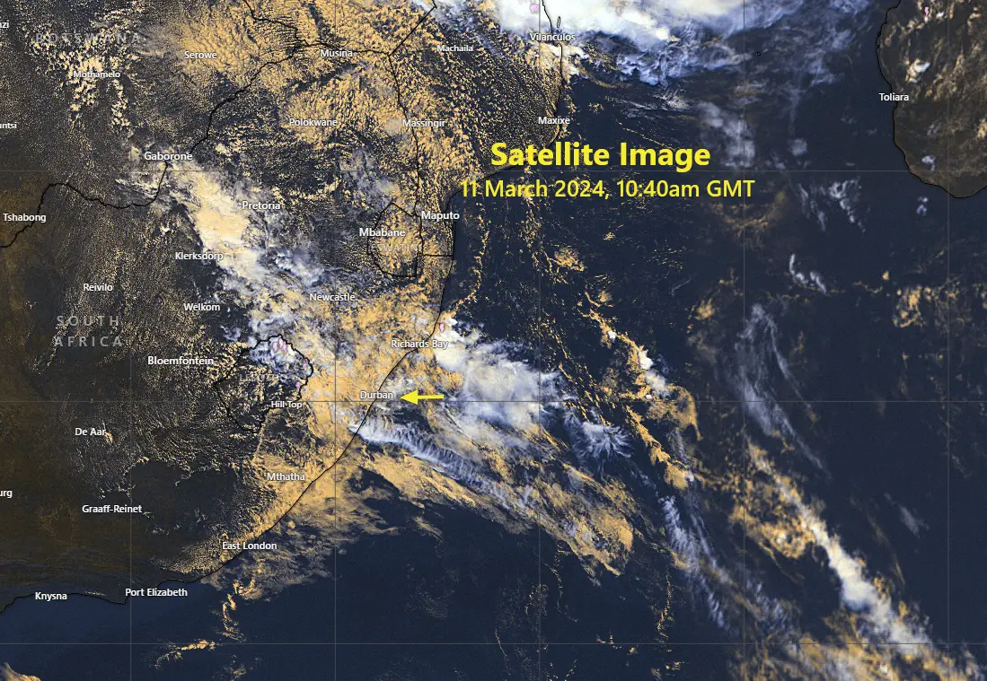 Read more about the article 7 Day Weather Forecast for Durban, KwaZulu-Natal, South Africa